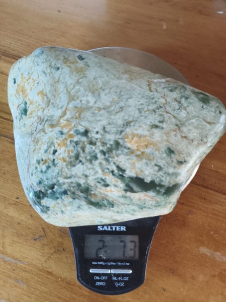 Pounamu/Flower jade cobble Carousel 4