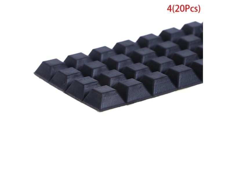 40Pcs Self-Adhesive Rubber Door Er Pads For Home Furniture Carousel 1