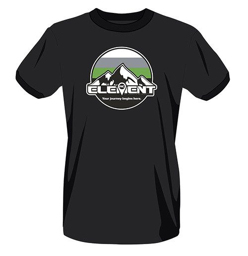 Element RC Circle Mountains T-Shirt - Black (5XL) Carousel 1