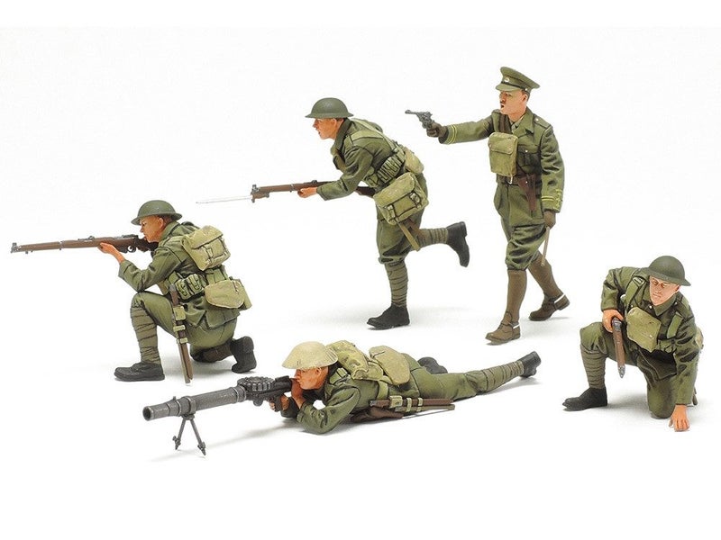 TAMIYA 1/35 WWI BRITISH INFANTRY SET [35339] Carousel 1
