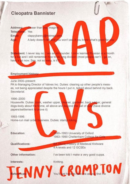 Crap CVs by Jenny Crompton - Paperback Carousel 1
