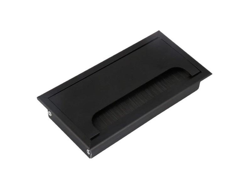 Aluminum Alloy Table Desk Rectangle Wire Cable Grommet Hole Cover Outlet Port Carousel 1