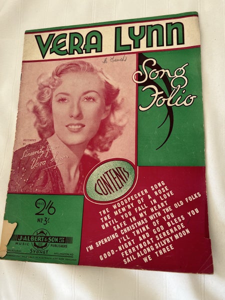Box of sheet music Carousel 2