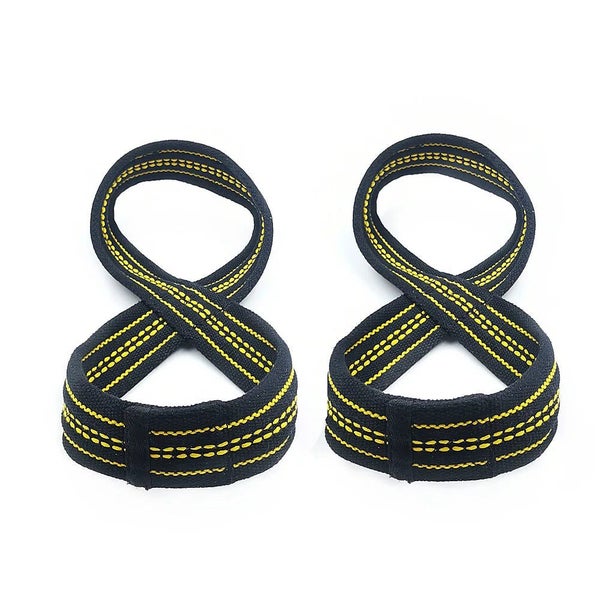Figure 8 Weight Lifting Straps DeadLift Wrist Strap for Pull-ups Horizont CHK29M Carousel 12