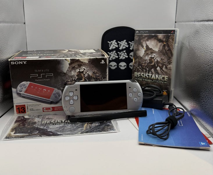 Sony PSP 3002 Limited Edition Resistance Retribution Bundle, Rare & Boxed! Carousel 1
