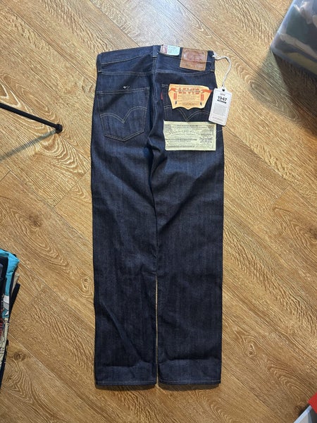 1947 Japanese Selvedge Denim Remake LEvis Limited time jeans 30x3263615895849474112