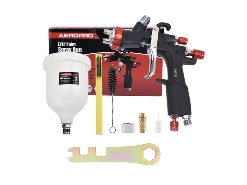 AEROPRO A610 LVLP Spray Gun For Car Painting Gun R500 Air Spray Gun Airbrush Carousel 1