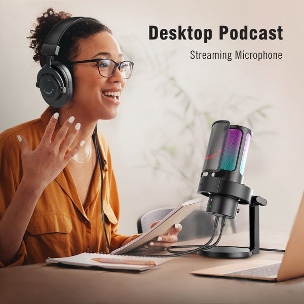 Microphone - Recording Condenser Mic | USB Plug | Garageband/Music Jam64195223170817112