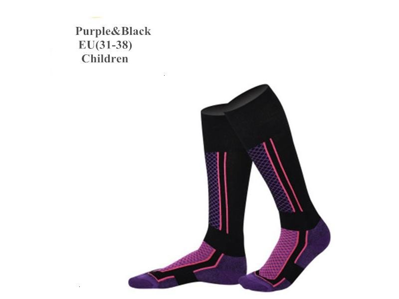 Men Woman Kids Thermal Ski Socks For Winter Cycling Snowboarding Hiking Carousel 1