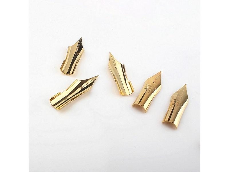 3pcs EF/ F Nib Golden Fountain Pen The Same Size Universal Other Fountain Pen Carousel 1