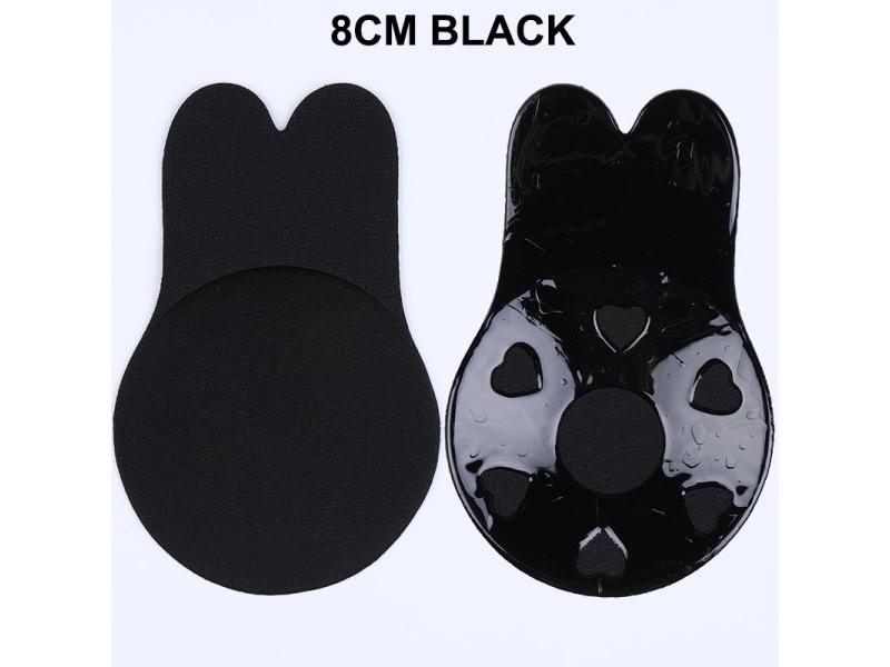 1 Pair Breathable Silicone Breast Patch Bra Pad Reusable Self Adhesive Petal Carousel 1