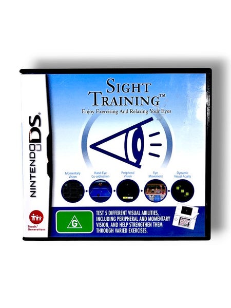 Sight Training (Nintendo DS) *MINT COMPLETE* Carousel 2