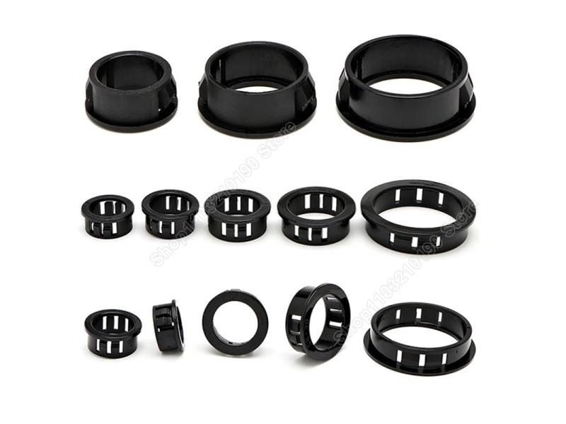 Rround Snap-on Wire Grommets Gasket Clamp 8-50mm Pc Desk Wire Inlet Outlet Seal Carousel 1