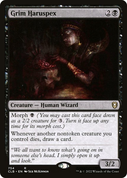 Grim Haruspex (CLB-754) - Commander Legends: Battle for Baldur's Gate - Magic... Carousel 1