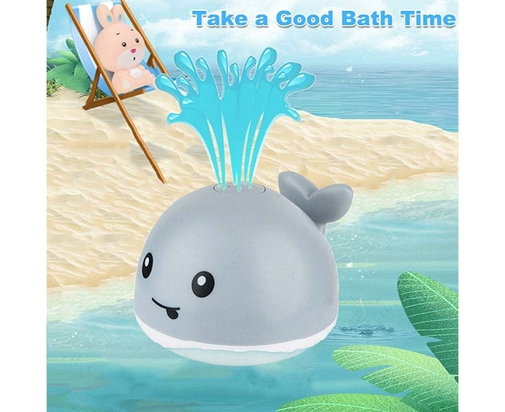 Baby Bath Toys, Whale Automatic Spray Water Bath Toy With Led Light, Inductio Carousel 2