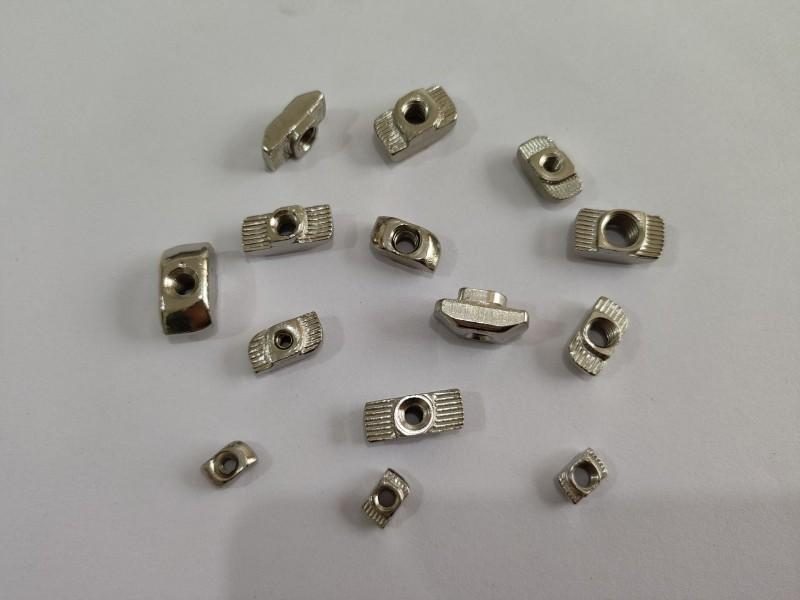 50pcs M3 M4 M5 M6 Hammer Nut For 3030 Aluminum Profile T Nut Fastener Sliding Carousel 1
