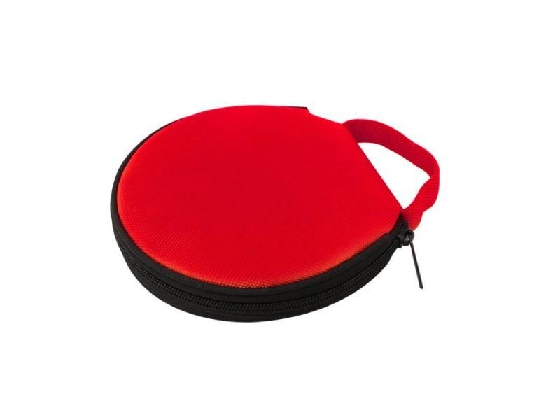 Portable CD DVD Case 20 Capacity Oxford Cloth Storage Bag Round Holder With Carousel 1