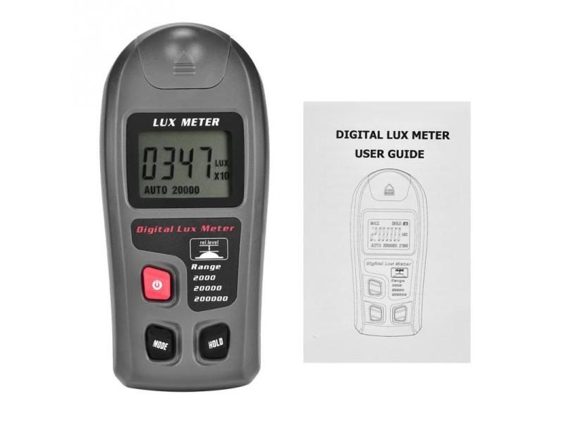1 Set MT-30 Digital Luxmeter LCD Display Light Meter Environmental Testing Carousel 1