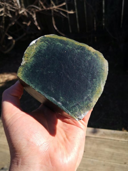 $1 reserve Pounamu greenstone carving block 2.1 kg Carousel 1