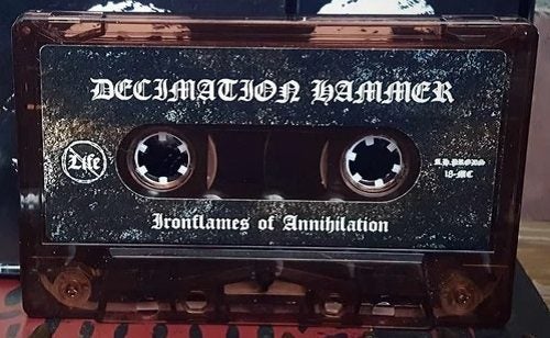 DECIMATION HAMMER (NZL) - Ironflames of Annihilation TAPE Carousel 2