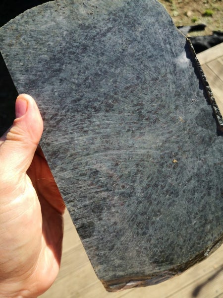 $1 reserve Pounamu greenstone big carving slab Carousel 8