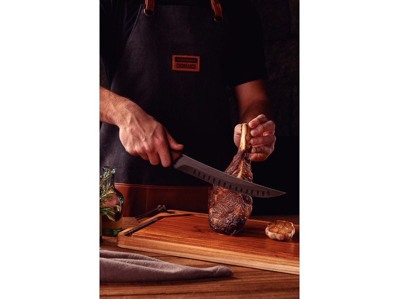 10" Black Collection Butchers Knife - 24cm - TRAMONTINA Churrasco Carousel 3