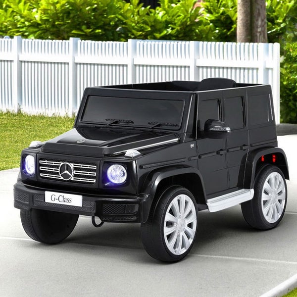 Kids Ride On Car Licensed G500 Electric Toys Horn Remote 12V Black Kids Ride On Carousel 6