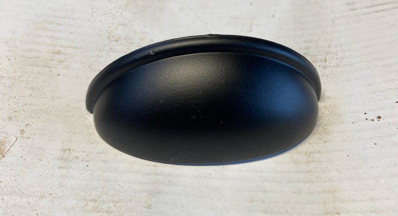 10x Black Cup Pull Handles – Vintage Style – New Old Stock Carousel 2