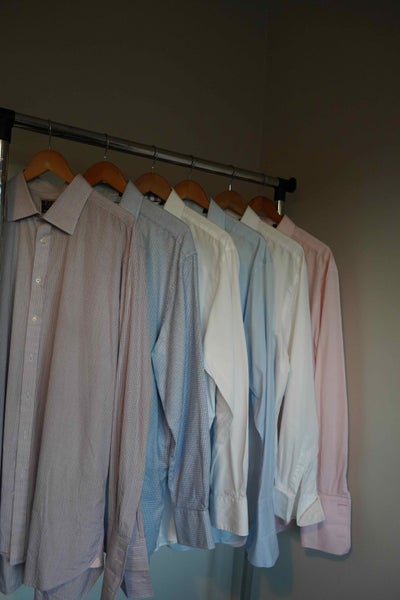 Thomas Pink shirt - l/sleeve SZ 46/1863615907097218111