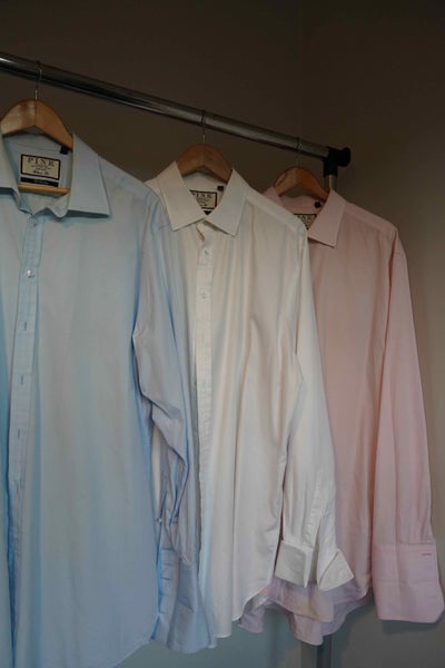 Thomas Pink shirt - l/sleeve SZ 46/1863615907097218112