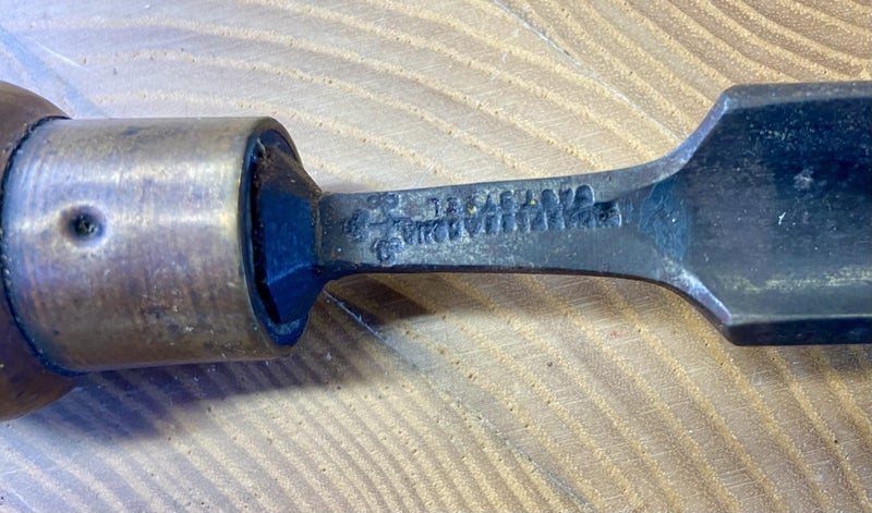 Vintage Marples Gouge – 20mm Sheffield Steel – End Damaged Carousel 2