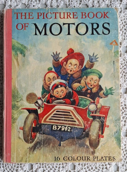 The Picture Book of Motors (Rainbow Picture Books) circa 1930 - Ward Lock Carousel 1