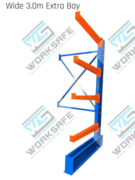 Cantilever Shelving Wide 3.0m Extra Bay Carousel 1