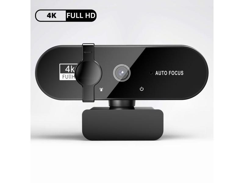 4K 1080P 2K Webcam With Microphone Autofocus For PC Laptop Carousel 1
