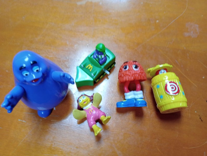 bulk McDonald's vintage 90s toys fries Ronald grimace birdie Carousel 1