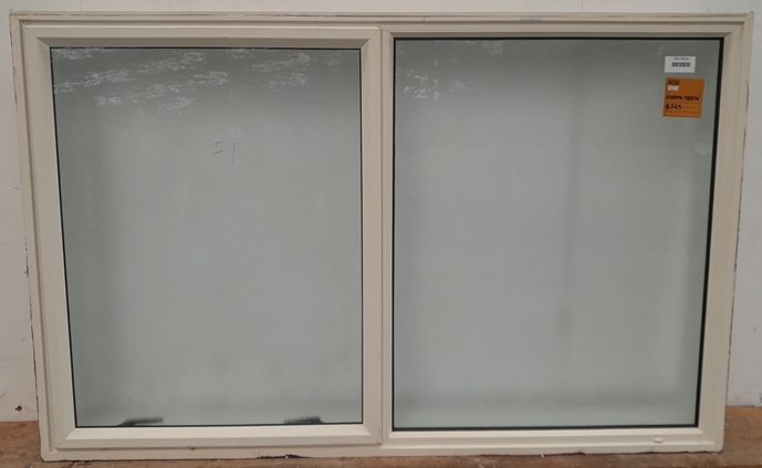 Off White Aluminium Awning Window H1000 x W1600 DR14034 Carousel 1