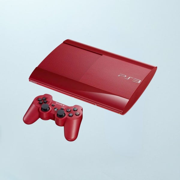PlayStation 3 Super Slim Console - 500GB (Scarlet Red) Carousel 1