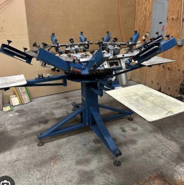 Screen printing machine - M&R Sidewinder – Carousel 2
