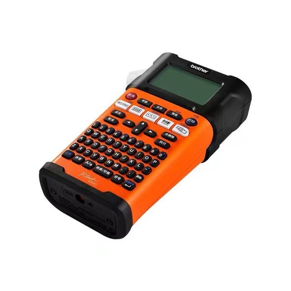 Brother PTE115B Handheld Industrial Label Printer Bluetooth Dual Auto Cutter Carousel 1