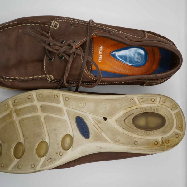 Bata Brown Leather Boat Shoes63616994052483113