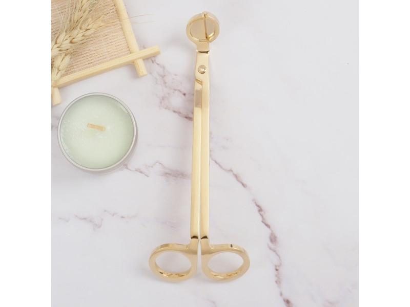 Stainless Steel Candle Wick Scissors Clip DIY Candle Making Kit Tools Carousel 1