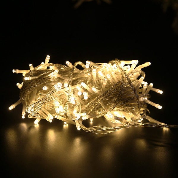 String Lights with 8 Modes Control for Indoor Outdoor Christmas Decor-WarmWhite Carousel 2