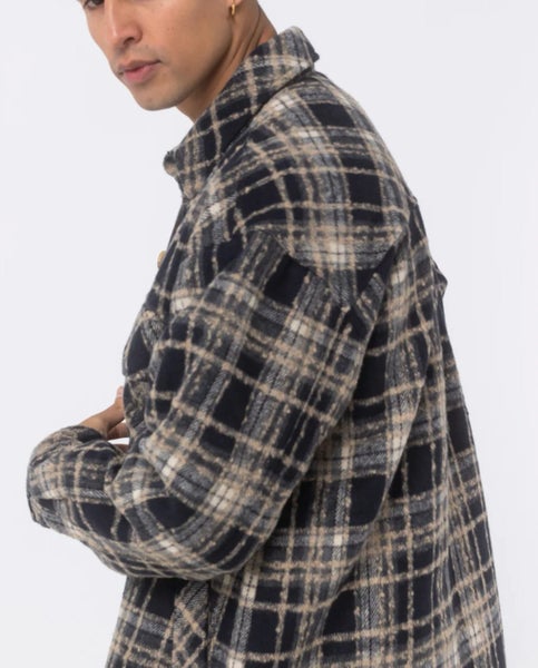 $1 RES - BARNEY COOLS - Holland Jacket Slate Plaid63615910124931111