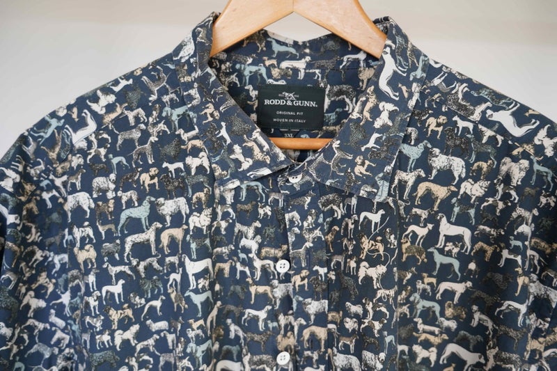 Rodd&Gunn - Dog Print Short Sleeve Shirt63615910145666112