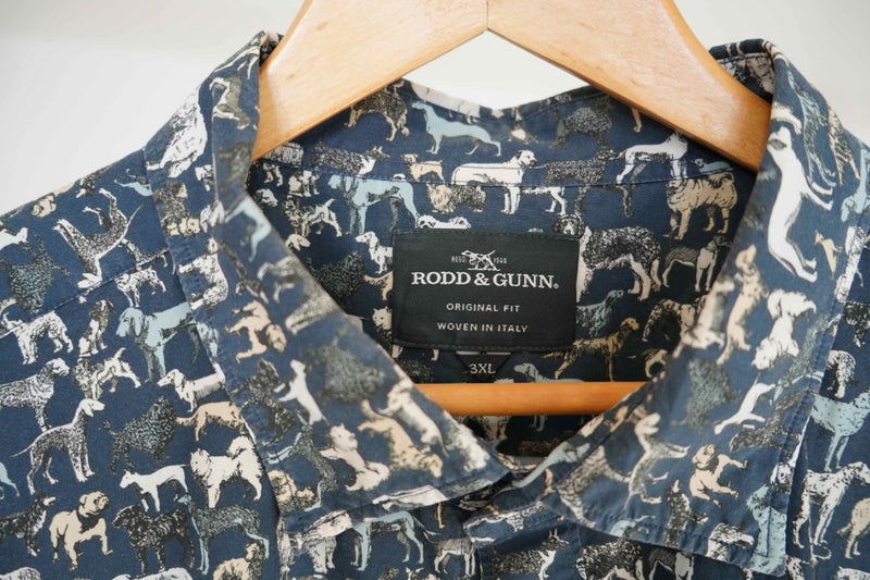 Rodd&Gunn - Dog Print Short Sleeve Shirt63615910145666111