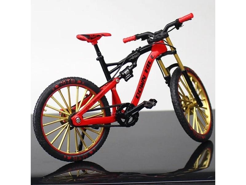 KaKBeir 1 10 Alloy Bicycle Model Diecast Metal Finger Mountain Bike Racing Toy Carousel 1