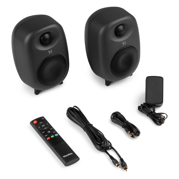 Vinyl Record Player & BT Bookshelf Speakers Carousel 2