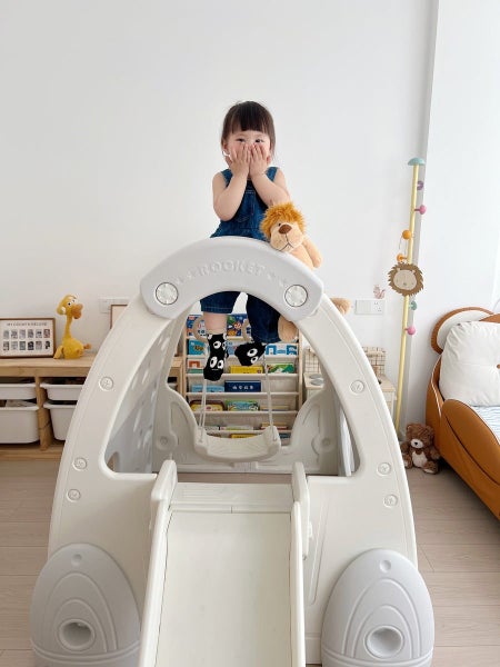 Multi-Functional Indoor Jungle Gym with Slide, Swing & Climbing Frame - Fun P...64142357470977113