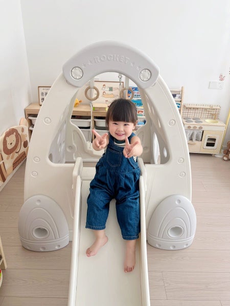 Multi-Functional Indoor Jungle Gym with Slide, Swing & Climbing Frame - Fun P...64142357470977114