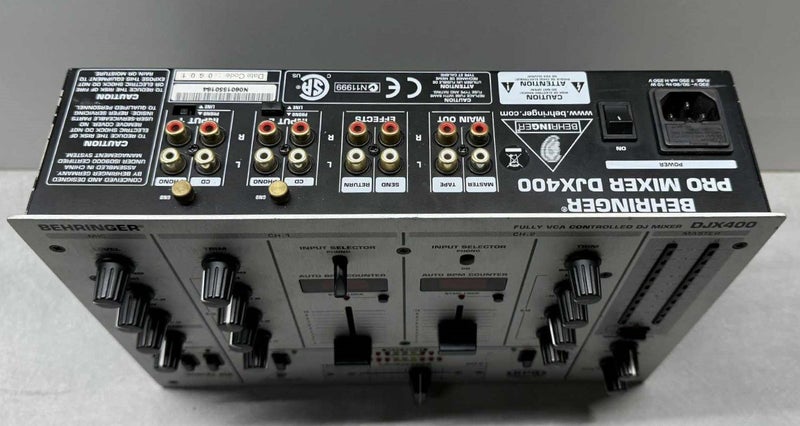 Behringer DJX400 DJ Mixer (2 Channels) Carousel 2